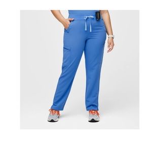 Figs Capri Blue Yola 2.0 high waisted pants